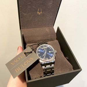 NEW Bulova Men's Classic Stainless Steel Watch